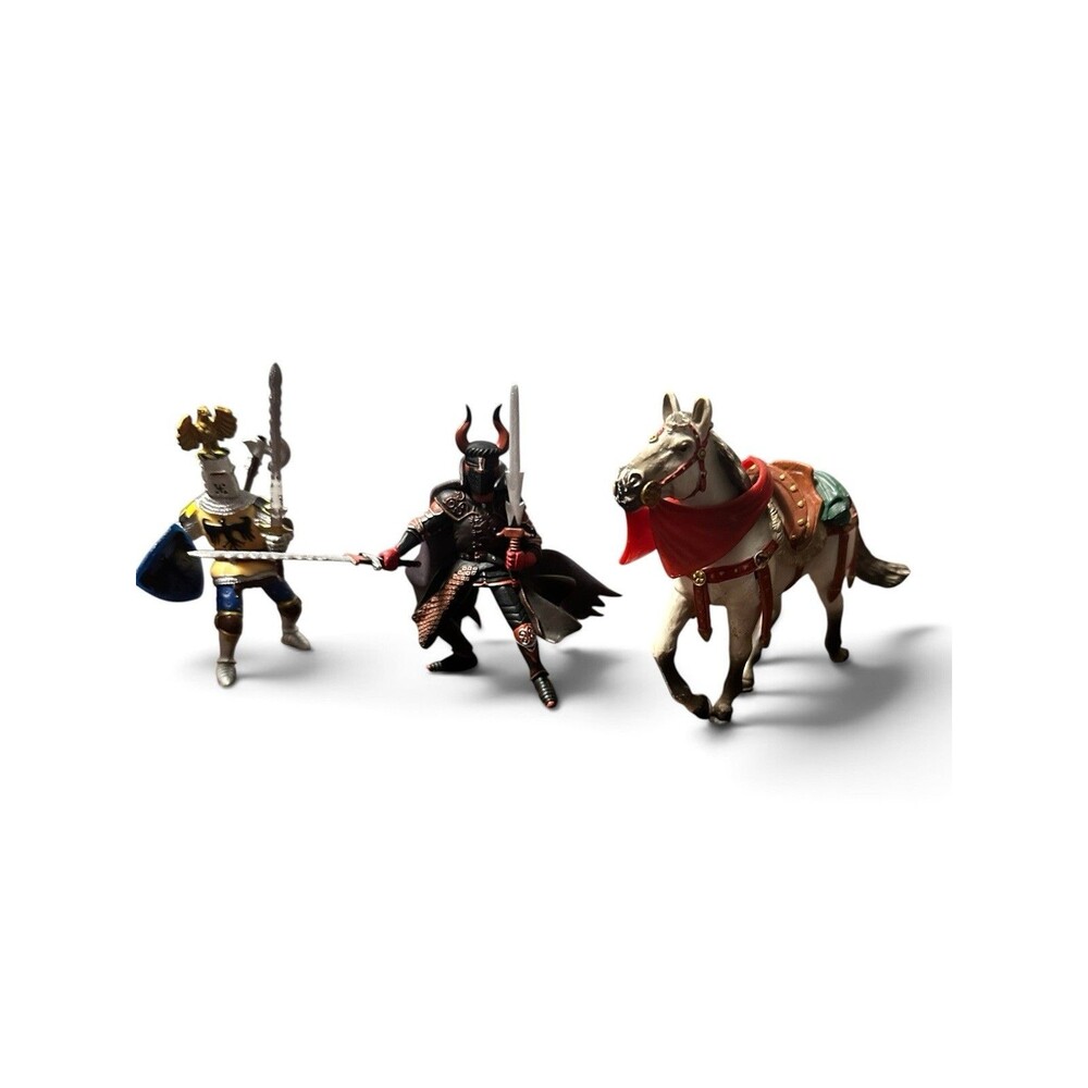 Papo Medieval Knights & A Horse Fantasy Figure